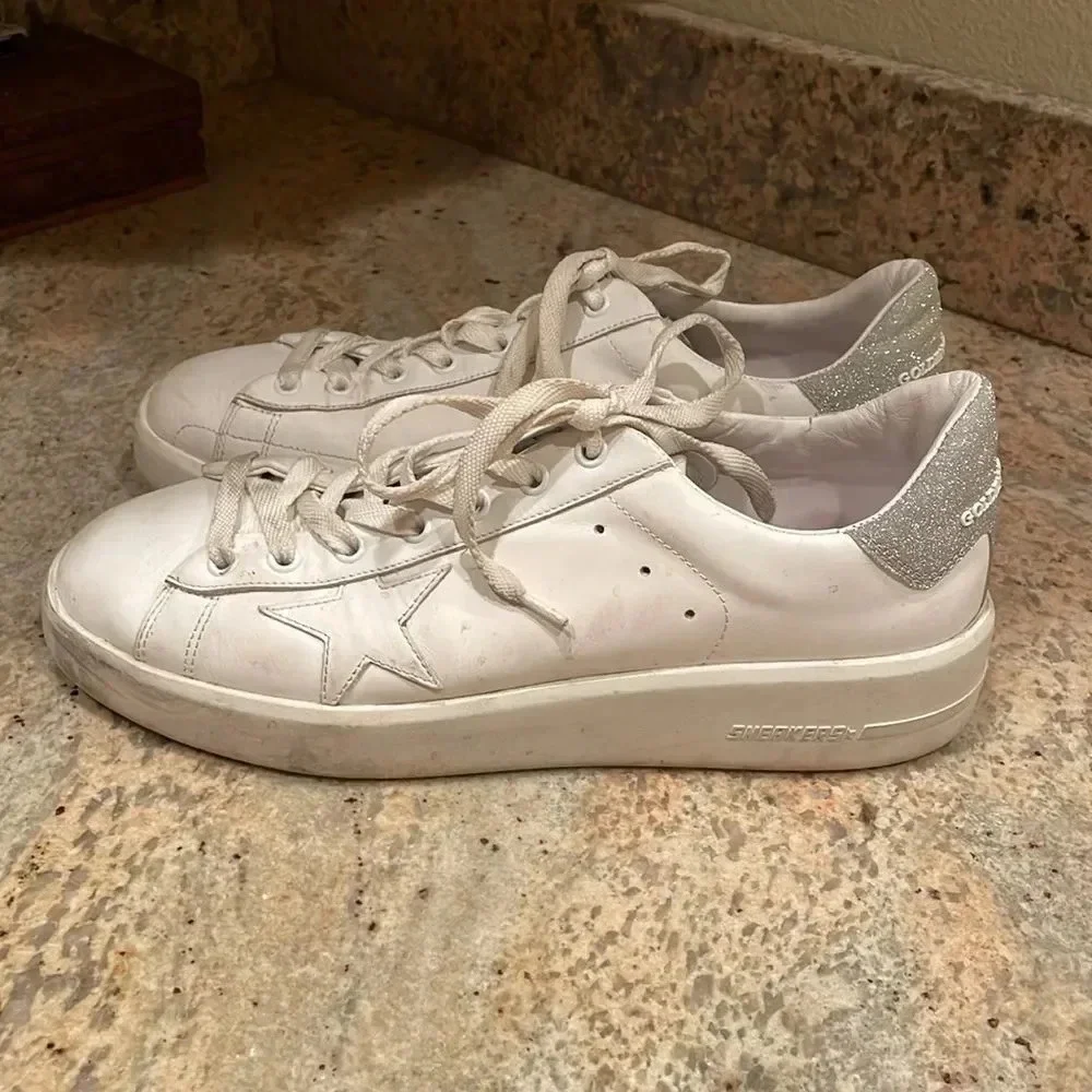 Golden Goose woman’s size 10 sneakers - Picture 3 of 14